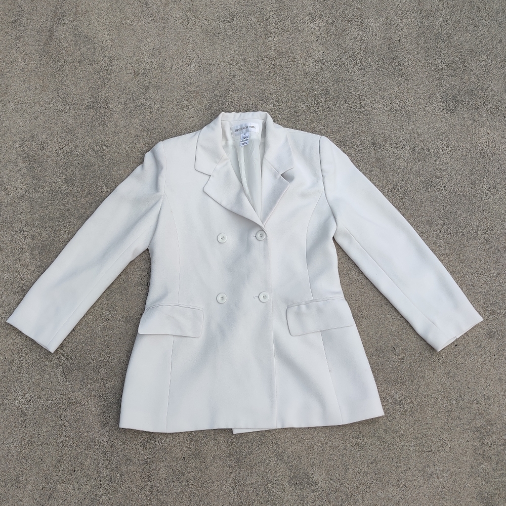 Cream White Blazer White Business Jacket Blazer Jacket